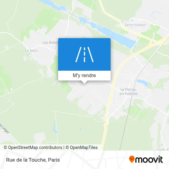 Rue de la Touche plan