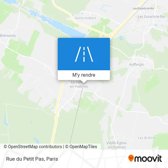 Rue du Petit Pas plan