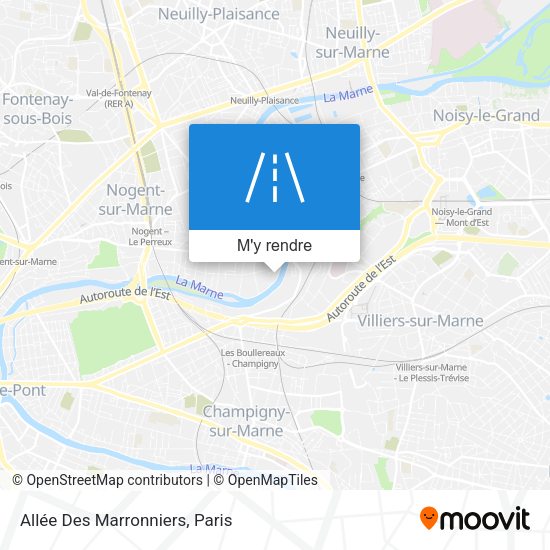 Allée Des Marronniers plan