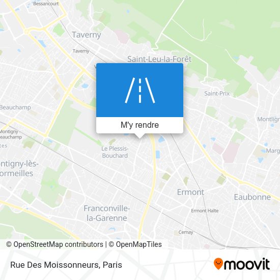 Rue Des Moissonneurs plan