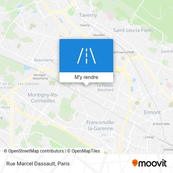 Rue Marcel Dassault plan