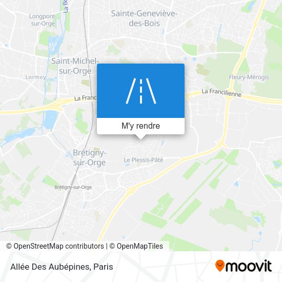 Allée Des Aubépines plan