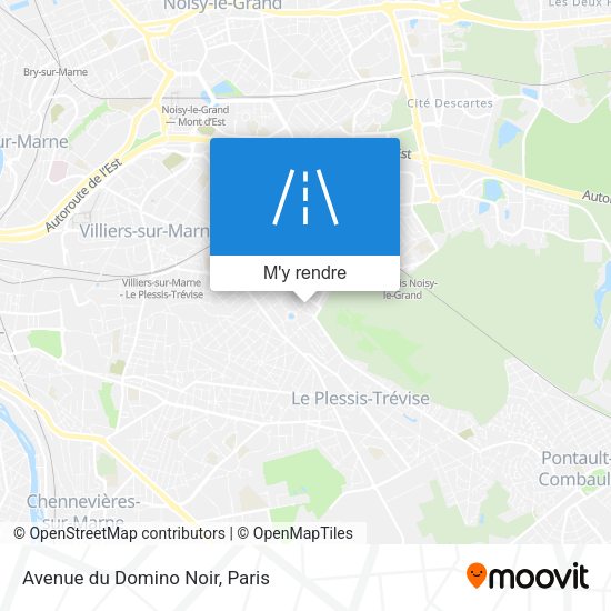 Avenue du Domino Noir plan