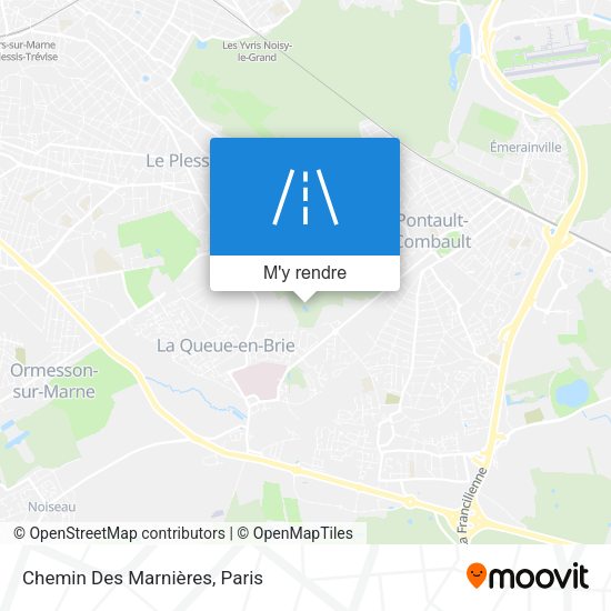 Chemin Des Marnières plan