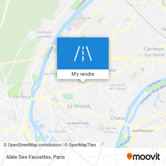 Allée Des Fauvettes plan