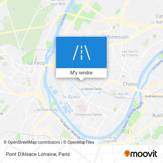 Pont D'Alsace Lorraine plan