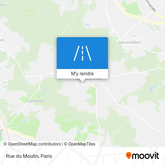 Rue du Moulin plan