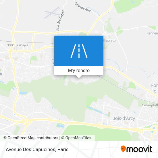 Avenue Des Capucines plan