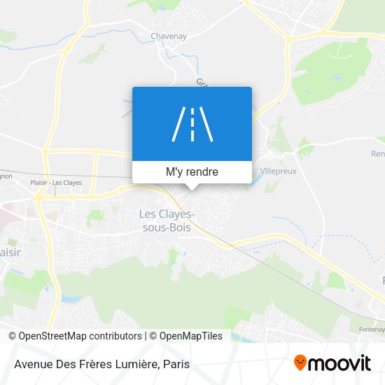 Avenue Des Frères Lumière plan