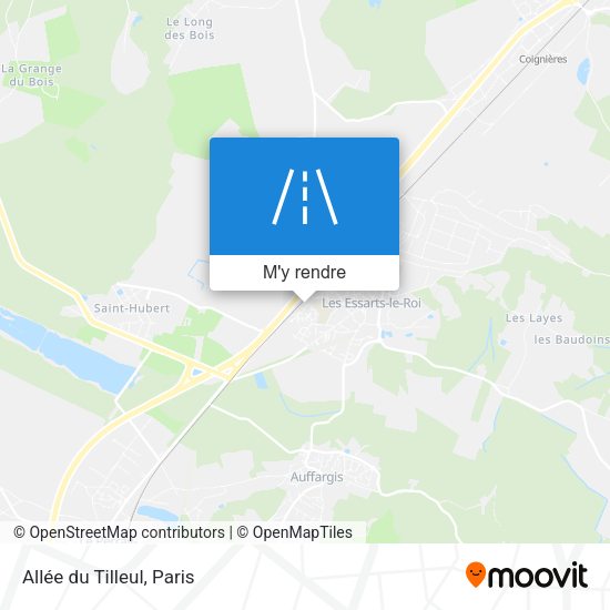 Allée du Tilleul plan