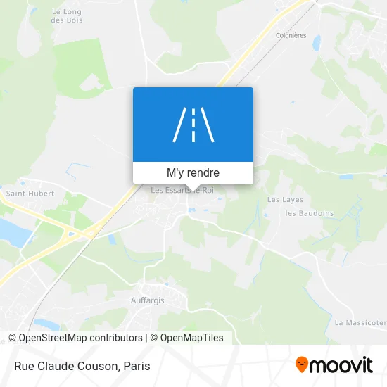 Rue Claude Couson plan