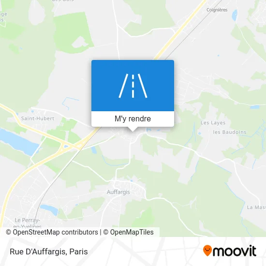 Rue D'Auffargis plan