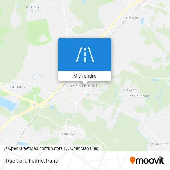 Rue de la Ferme plan