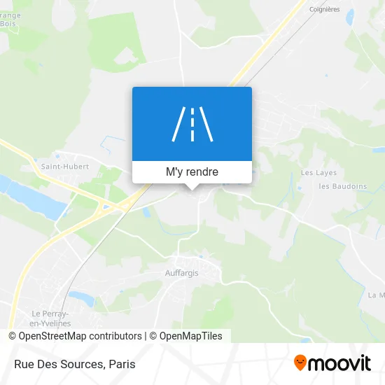 Rue Des Sources plan