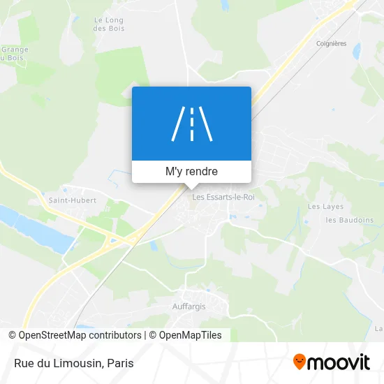 Rue du Limousin plan