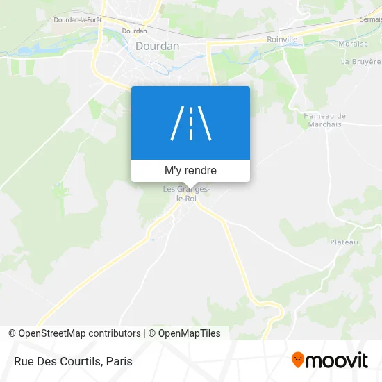 Rue Des Courtils plan