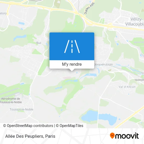 Allée Des Peupliers plan