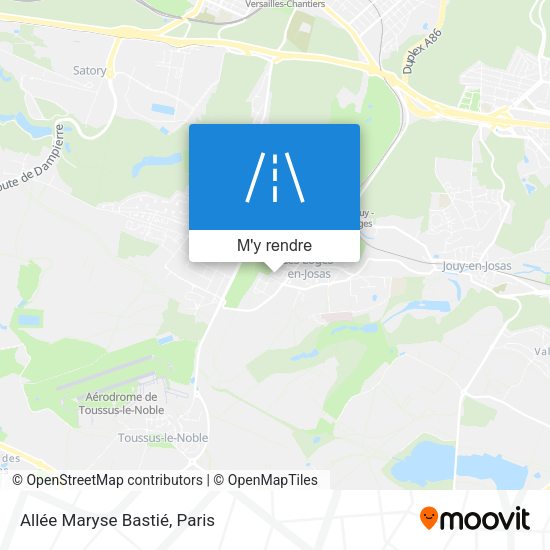 Allée Maryse Bastié plan