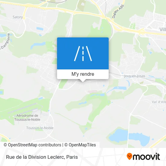 Rue de la Division Leclerc plan