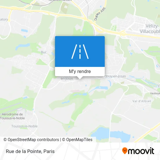 Rue de la Pointe plan