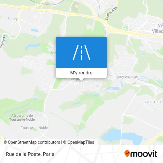 Rue de la Poste plan