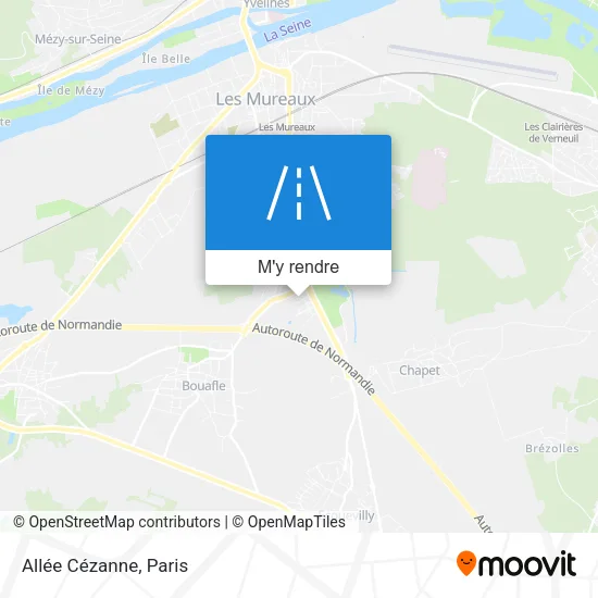Allée Cézanne plan