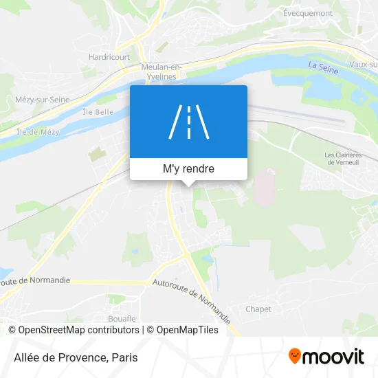Allée de Provence plan