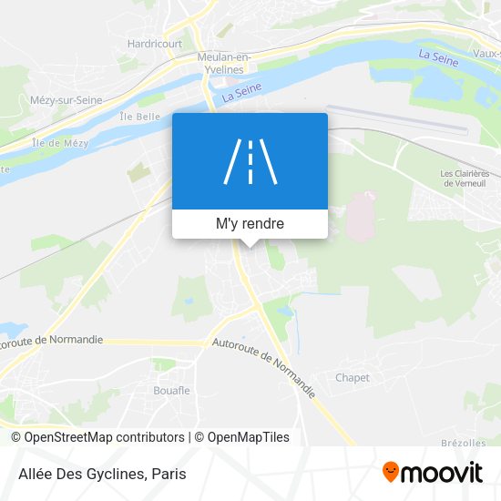Allée Des Gyclines plan
