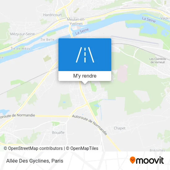 Allée Des Gyclines plan