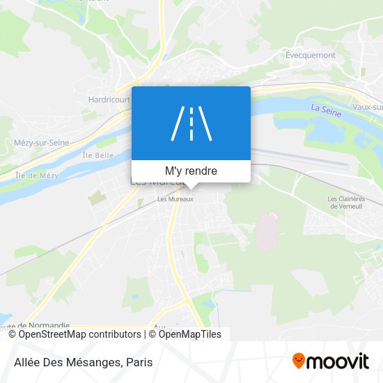 Allée Des Mésanges plan