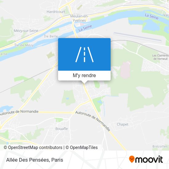Allée Des Pensées plan