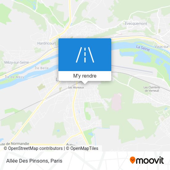 Allée Des Pinsons plan