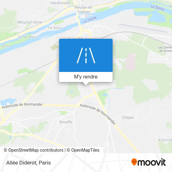 Allée Diderot plan