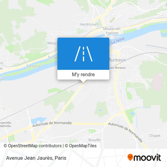 Avenue Jean Jaurès plan