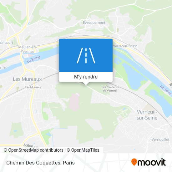 Chemin Des Coquettes plan