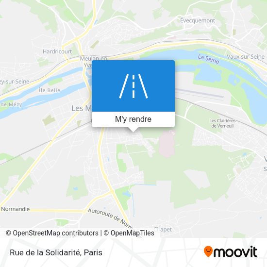 Rue de la Solidarité plan