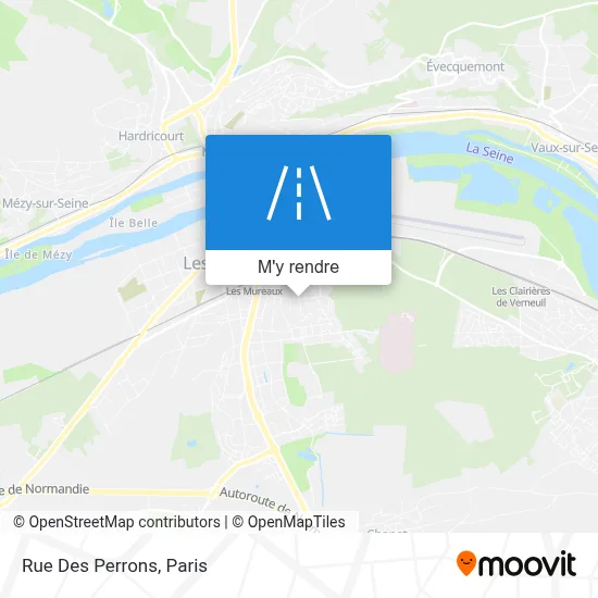 Rue Des Perrons plan