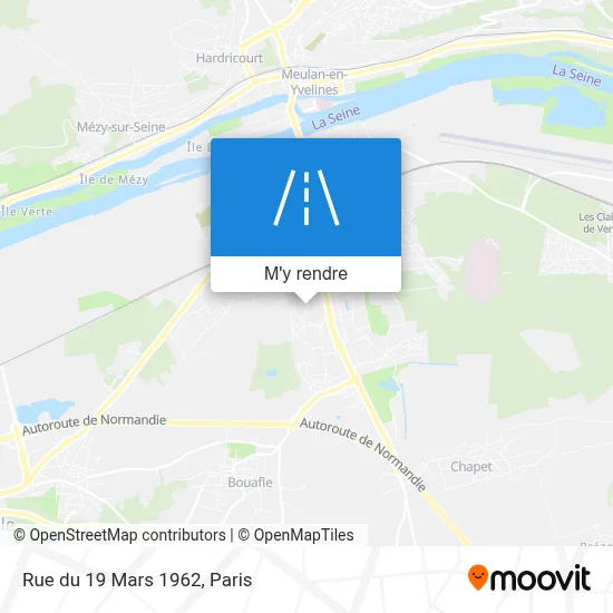 Rue du 19 Mars 1962 plan