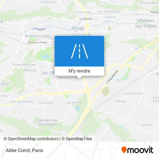 Allée Corot plan