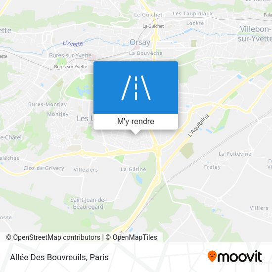Allée Des Bouvreuils plan