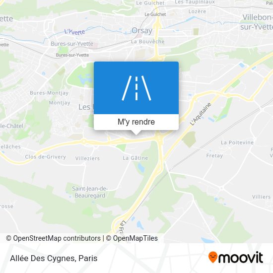 Allée Des Cygnes plan