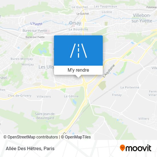 Allée Des Hêtres plan