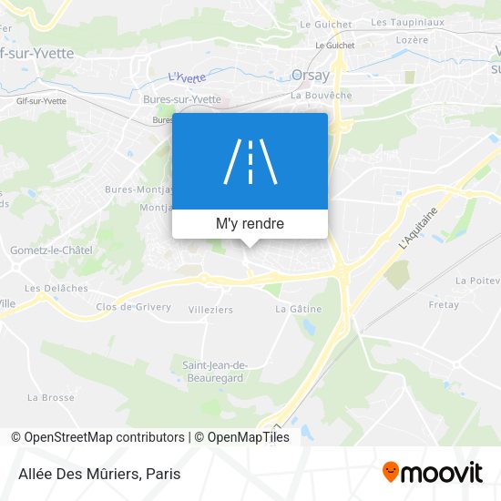 Allée Des Mûriers plan