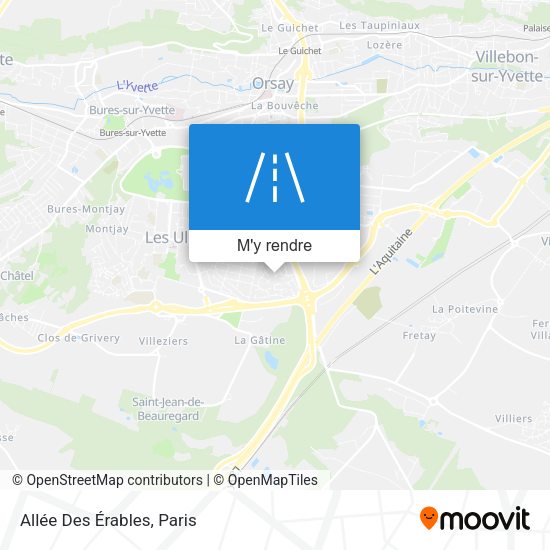 Allée Des Érables plan