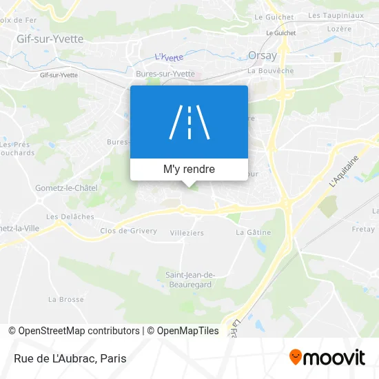 Rue de L'Aubrac plan