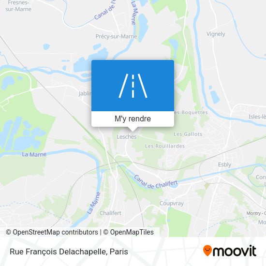 Rue François Delachapelle plan