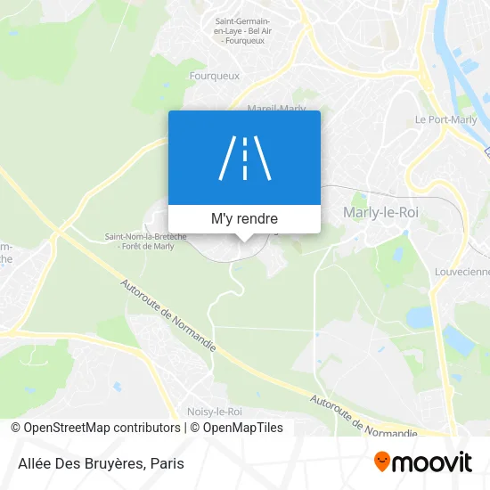 Allée Des Bruyères plan