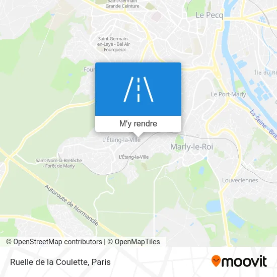 Ruelle de la Coulette plan