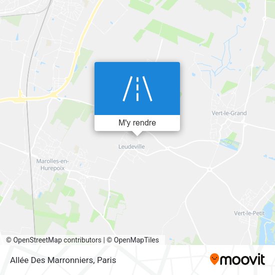 Allée Des Marronniers plan