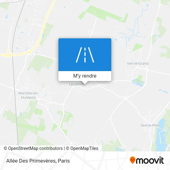 Allée Des Primevères plan
